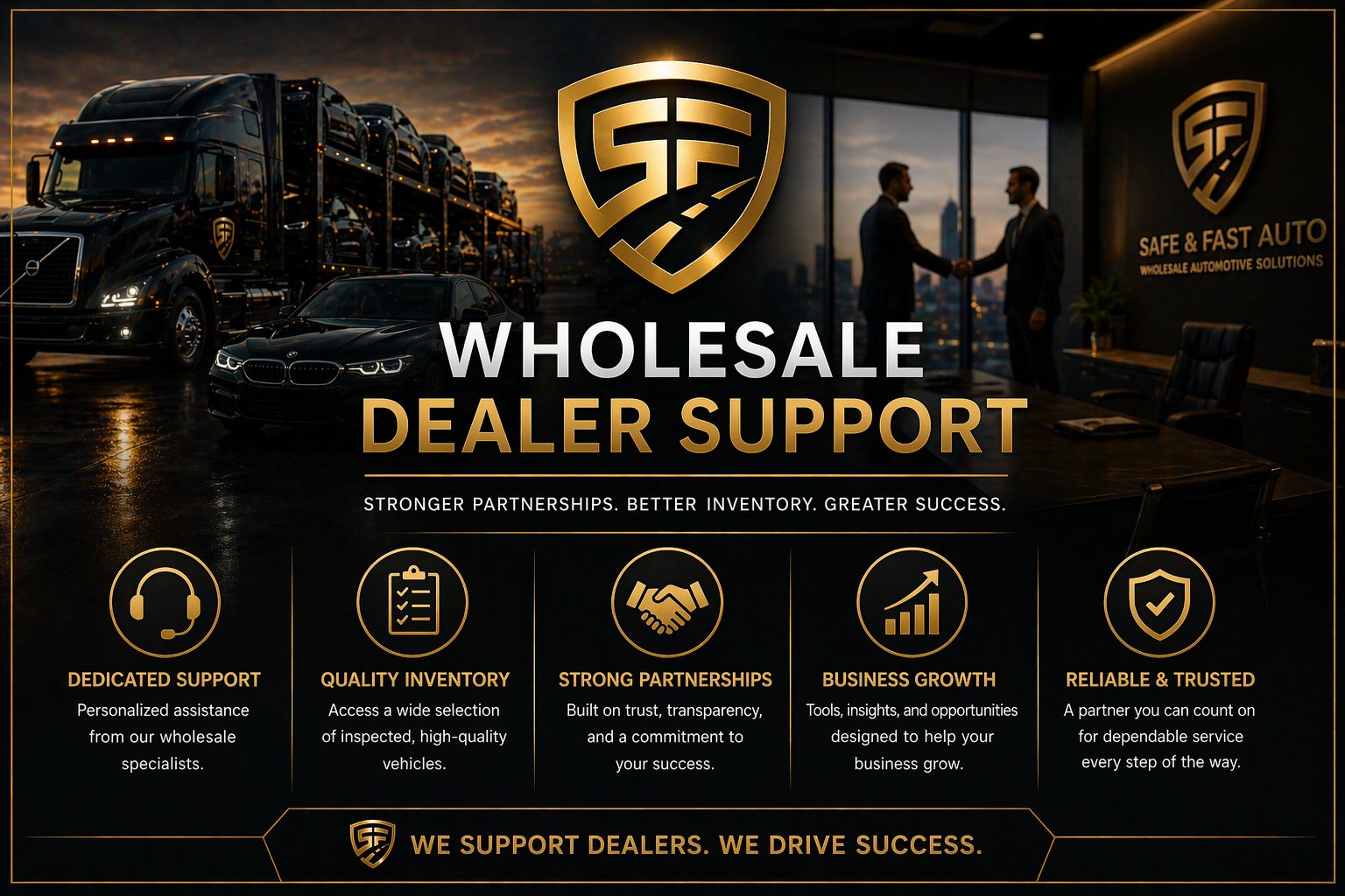 Wholesale Dealer Support